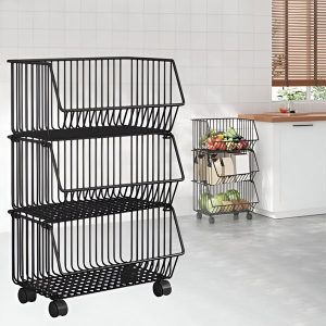 Количка со 3 кошници | CARTSTACK