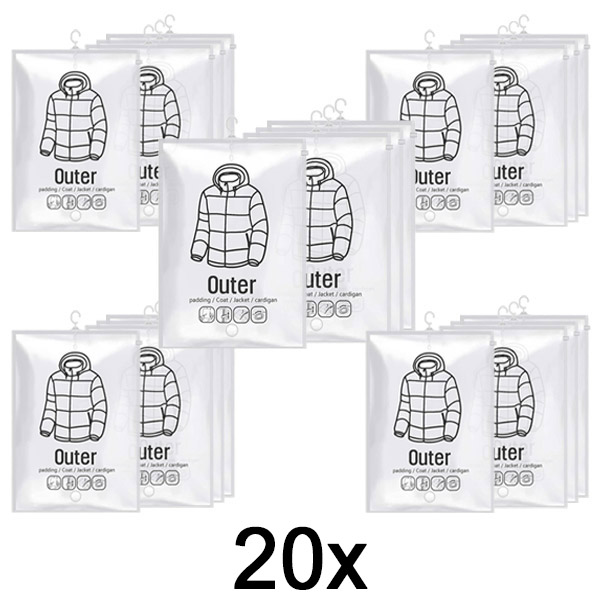 5x Висечки вакуумски вреќи за складирање – (4 парчиња) | VACUHANG