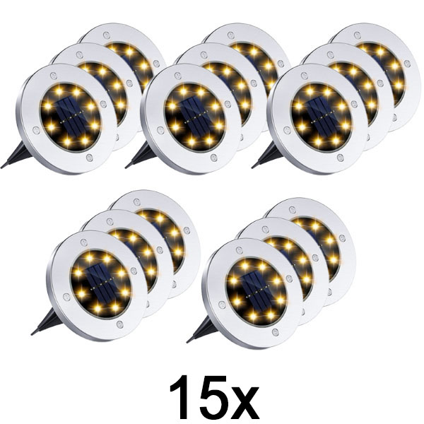 5x Соларни подни светилки за надворешна употреба (3 парчиња) | LUMIGARD