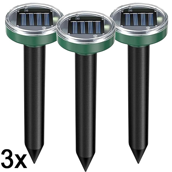 3x Соларен репелент за штетни животни | SOLGUARD